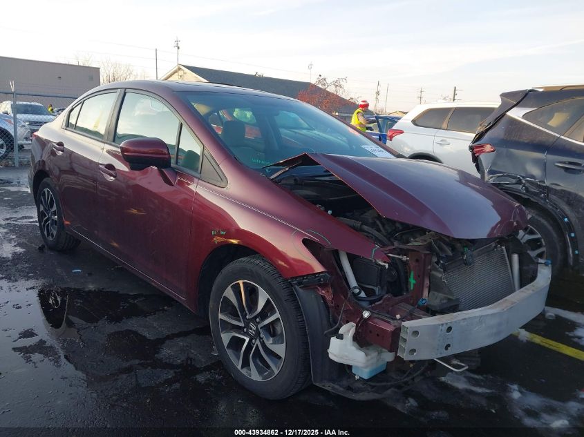 2014 Honda Civic Ex VIN: 2HGFB2F87EH539913 Lot: 43934862