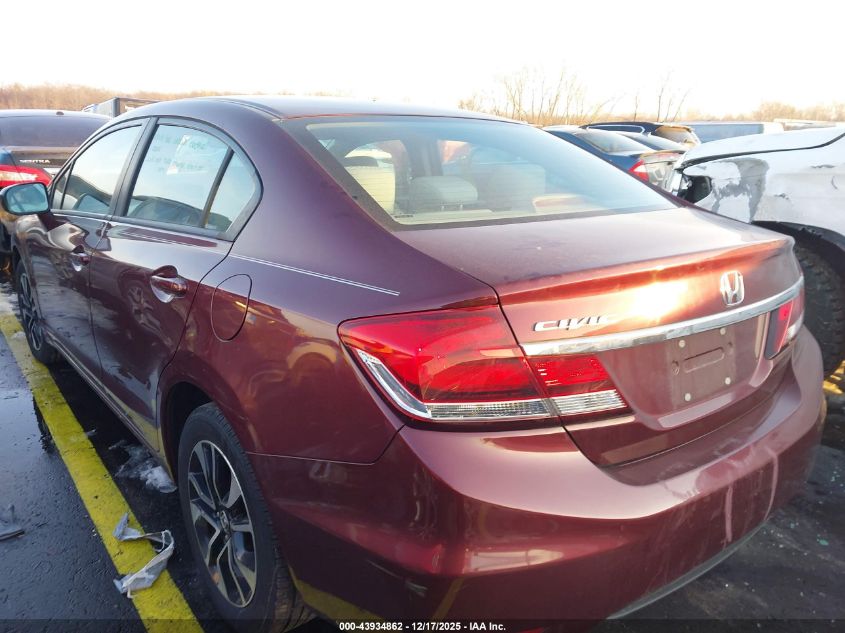 2014 Honda Civic Ex VIN: 2HGFB2F87EH539913 Lot: 43934862