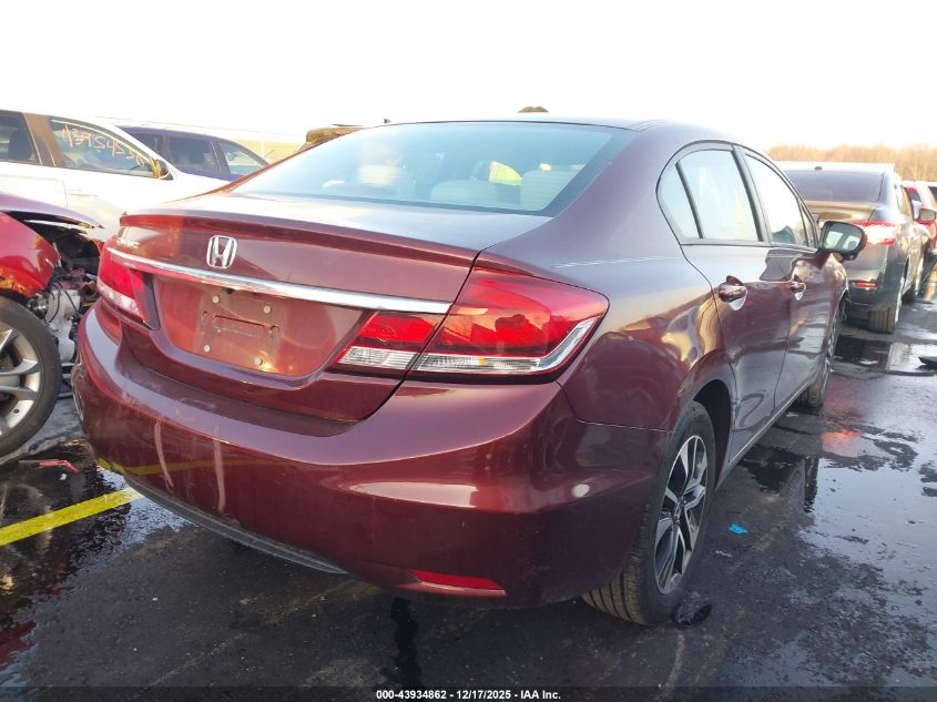 2014 Honda Civic Ex VIN: 2HGFB2F87EH539913 Lot: 43934862