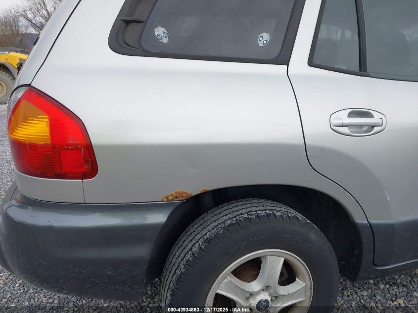 2003 Hyundai Santa Fe Gls/Lx VIN: KM8SC13DX3U526973 Lot: 43934863