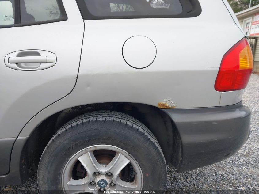 2003 Hyundai Santa Fe Gls/Lx VIN: KM8SC13DX3U526973 Lot: 43934863