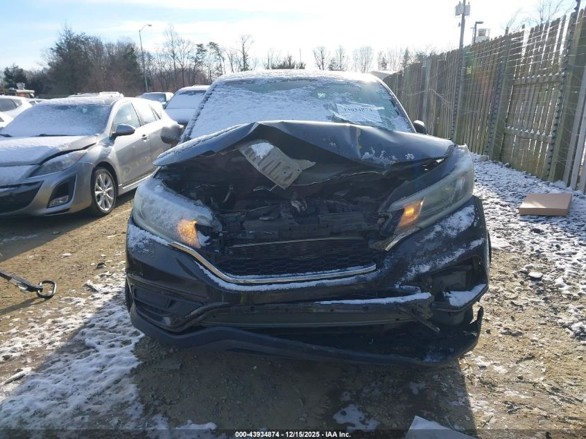 2015 Honda Cr-V Lx VIN: 2HKRM3H36FH530285 Lot: 43934874