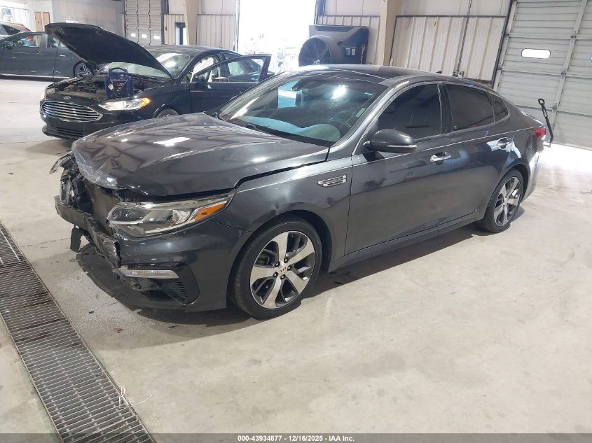 2019 Kia Optima S VIN: 5XXGT4L39KG284278 Lot: 43934877