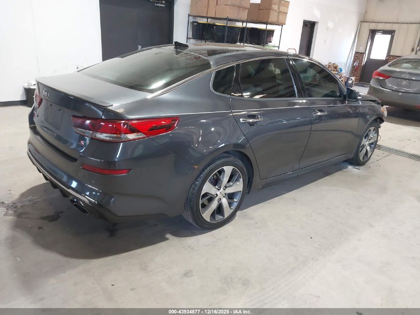 2019 Kia Optima S VIN: 5XXGT4L39KG284278 Lot: 43934877
