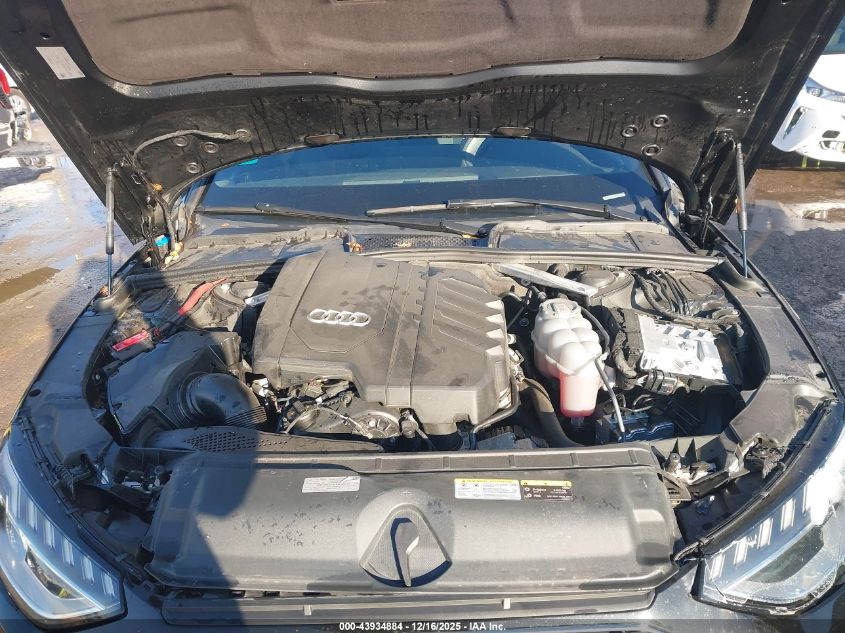 2023 Audi A4 Premium Plus 45 Tfsi S Line Quattro S Tronic VIN: WAUEAAF40PN016664 Lot: 43934884