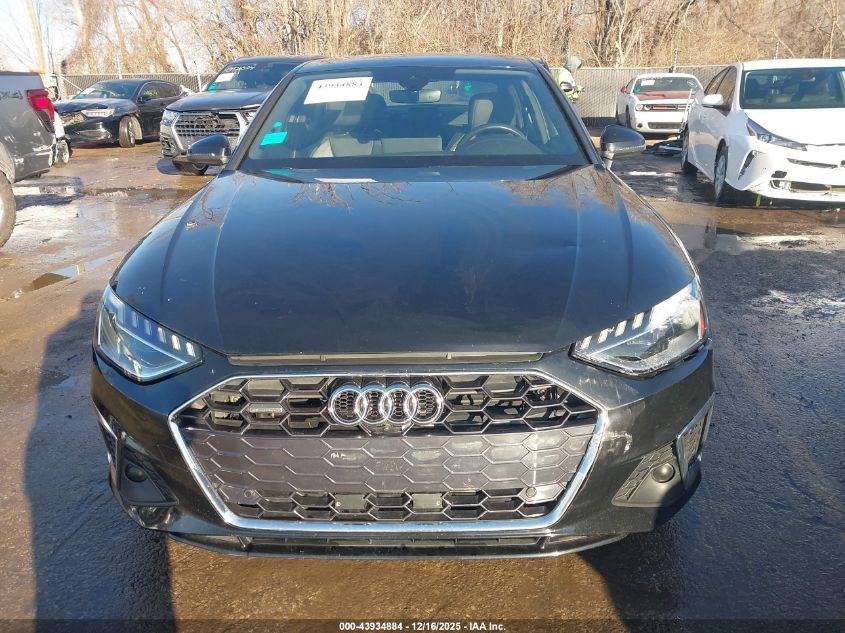 2023 Audi A4 Premium Plus 45 Tfsi S Line Quattro S Tronic VIN: WAUEAAF40PN016664 Lot: 43934884