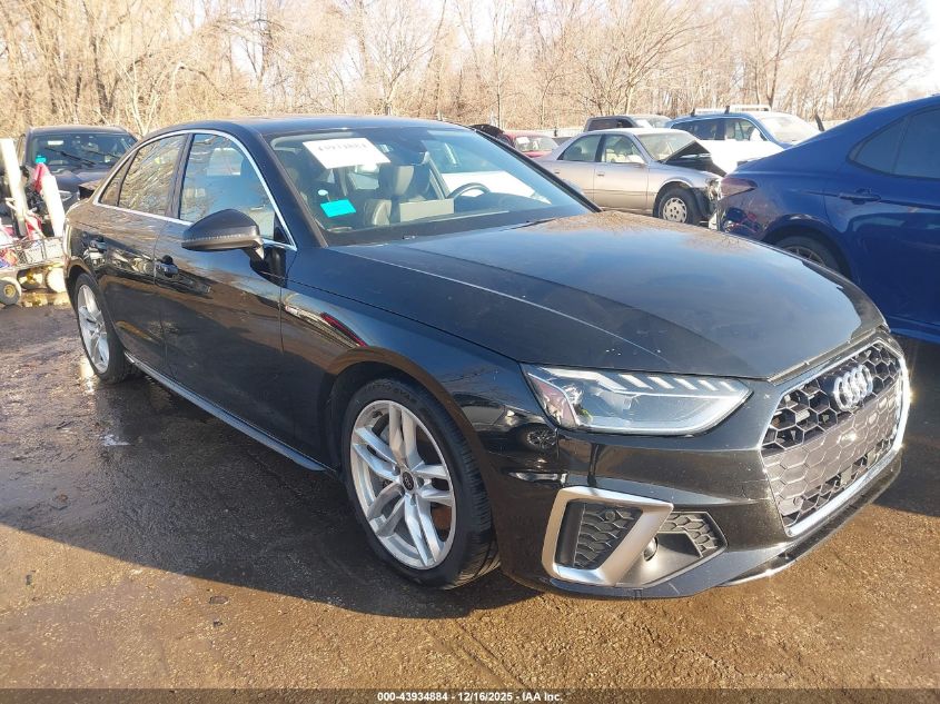 2023 Audi A4 Premium Plus 45 Tfsi S Line Quattro S Tronic