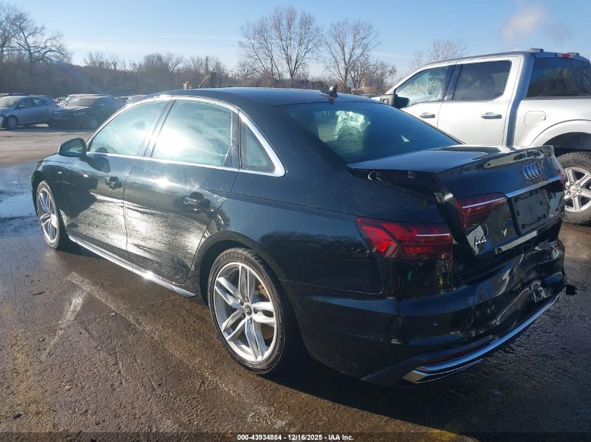 2023 Audi A4 Premium Plus 45 Tfsi S Line Quattro S Tronic