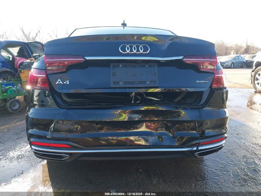 2023 Audi A4 Premium Plus 45 Tfsi S Line Quattro S Tronic VIN: WAUEAAF40PN016664 Lot: 43934884