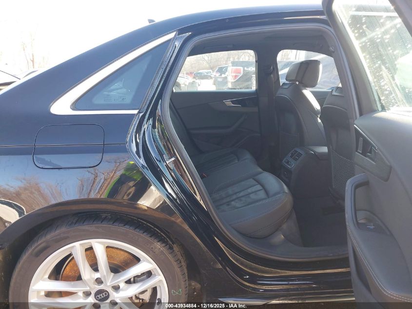 2023 Audi A4 Premium Plus 45 Tfsi S Line Quattro S Tronic VIN: WAUEAAF40PN016664 Lot: 43934884