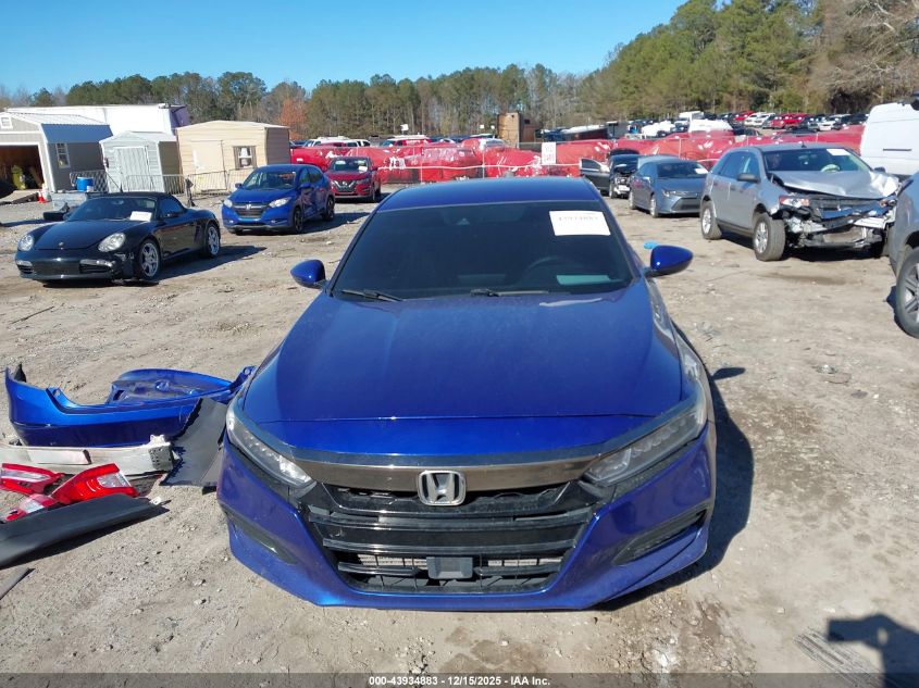 2018 Honda Accord Sport VIN: 1HGCV1F38JA039406 Lot: 43934883