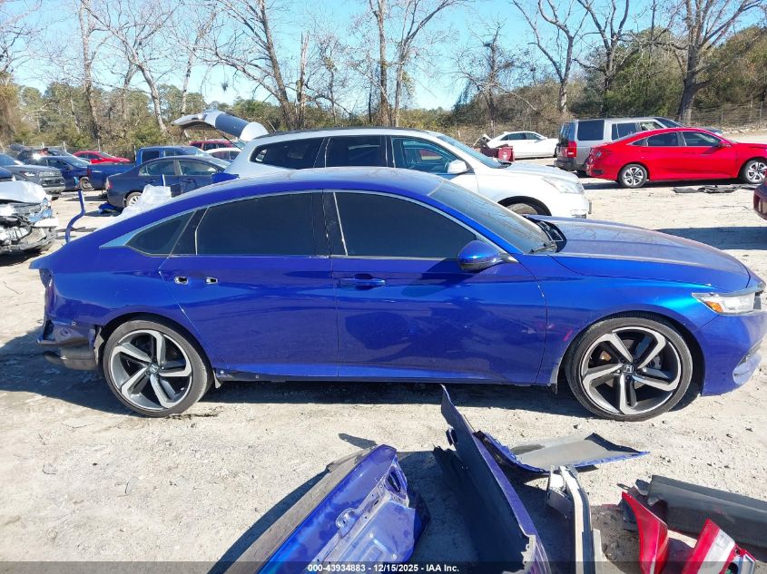 2018 Honda Accord Sport VIN: 1HGCV1F38JA039406 Lot: 43934883