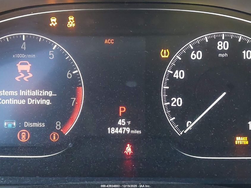 2018 Honda Accord Sport VIN: 1HGCV1F38JA039406 Lot: 43934883