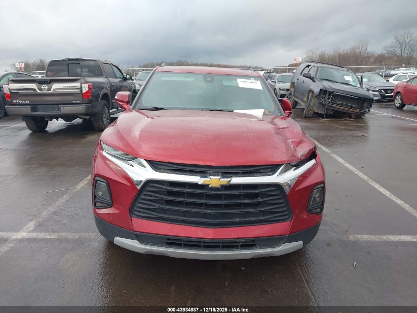 2021 Chevrolet Blazer Fwd 2Lt VIN: 3GNKBCR45MS535213 Lot: 43934887