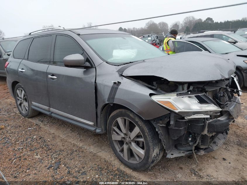 2015 Nissan Pathfinder Platinum VIN: 5N1AR2MM4FC658071 Lot: 43934889