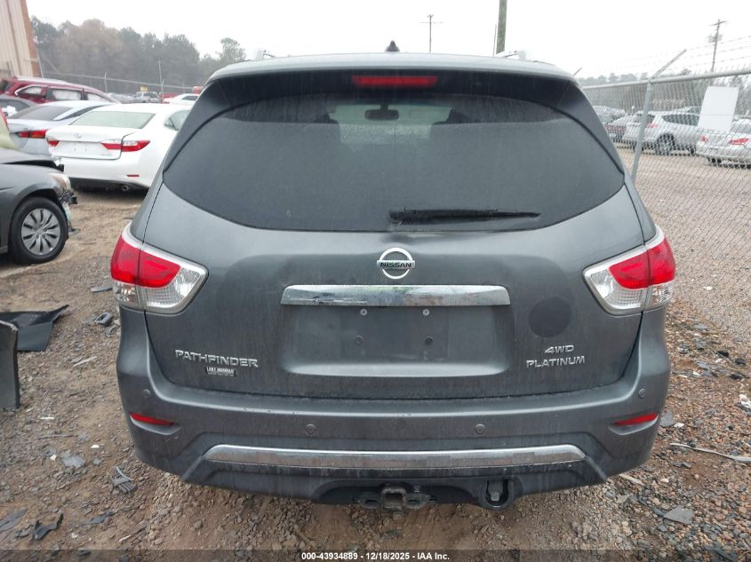 2015 Nissan Pathfinder Platinum VIN: 5N1AR2MM4FC658071 Lot: 43934889
