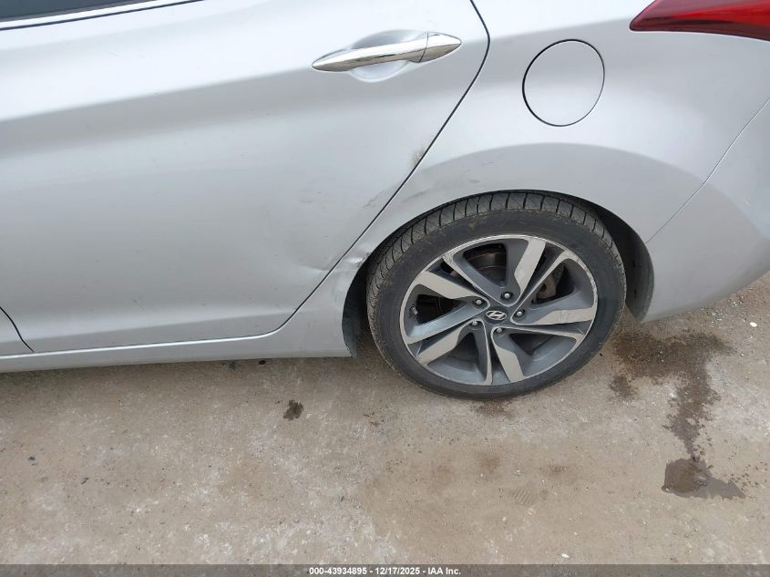 2014 Hyundai Elantra Limited VIN: KMHDH4AE9EU172485 Lot: 43934895