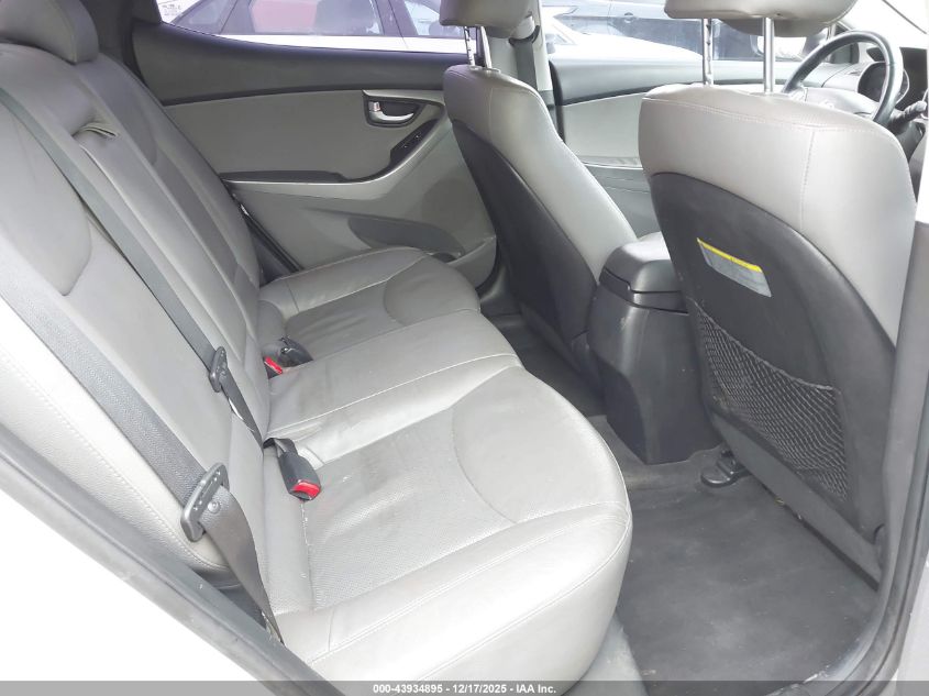 2014 Hyundai Elantra Limited VIN: KMHDH4AE9EU172485 Lot: 43934895