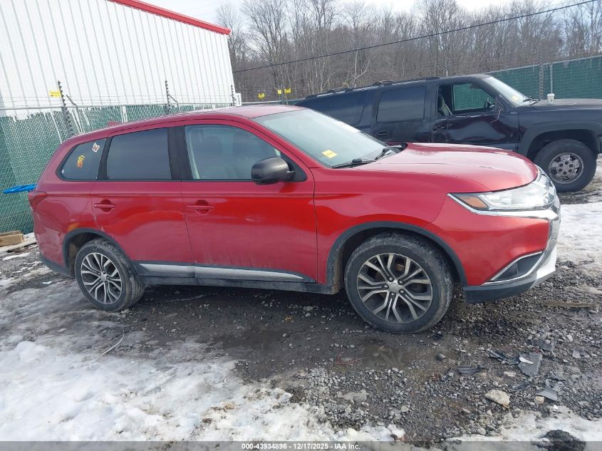 2017 Mitsubishi Outlander Es VIN: JA4AZ2A30HZ068430 Lot: 43934896
