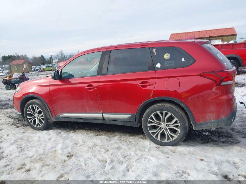 2017 Mitsubishi Outlander Es VIN: JA4AZ2A30HZ068430 Lot: 43934896