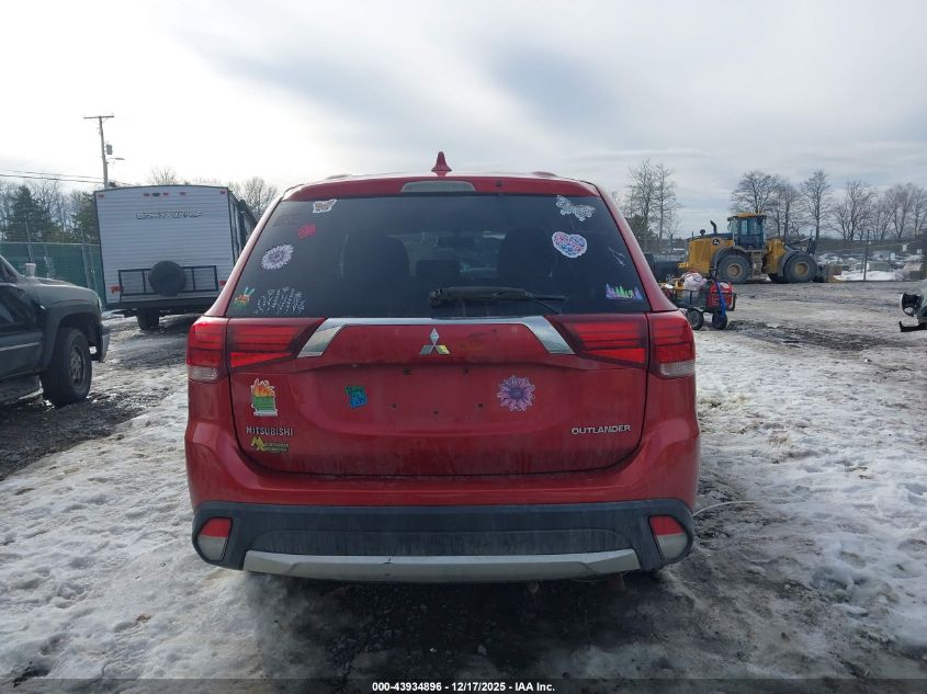 2017 Mitsubishi Outlander Es VIN: JA4AZ2A30HZ068430 Lot: 43934896