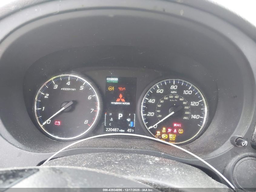 2017 Mitsubishi Outlander Es VIN: JA4AZ2A30HZ068430 Lot: 43934896