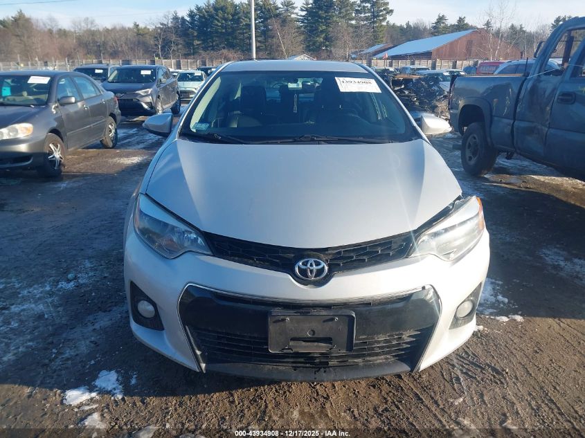 2014 Toyota Corolla S Plus VIN: 2T1BURHE7EC097065 Lot: 43934908