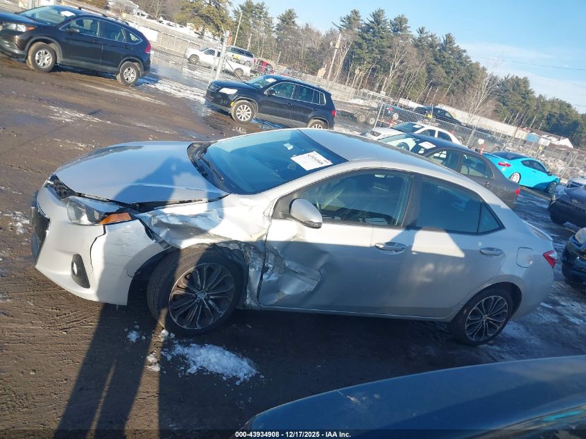 2014 Toyota Corolla S Plus VIN: 2T1BURHE7EC097065 Lot: 43934908