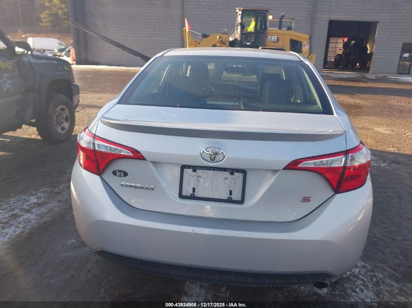 2014 Toyota Corolla S Plus VIN: 2T1BURHE7EC097065 Lot: 43934908