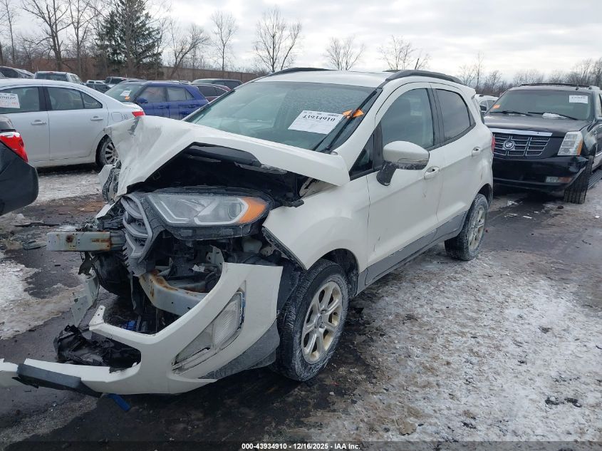 2018 Ford Ecosport Se VIN: MAJ6P1UL4JC171131 Lot: 43934910
