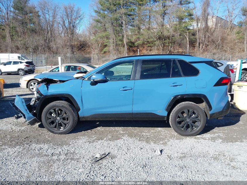 2023 Toyota Rav4 Hybrid Se VIN: 4T3T6RFV7PU119396 Lot: 43934913