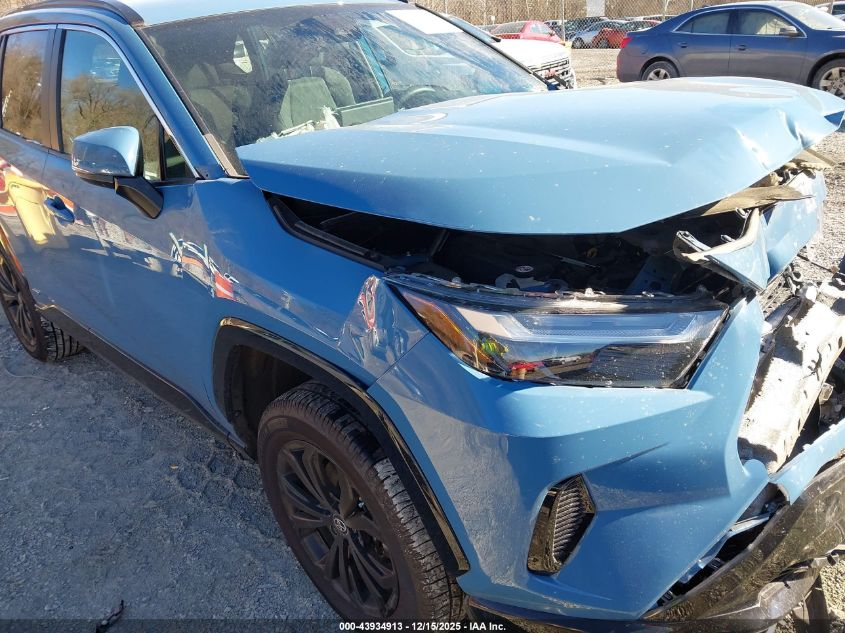 2023 Toyota Rav4 Hybrid Se VIN: 4T3T6RFV7PU119396 Lot: 43934913