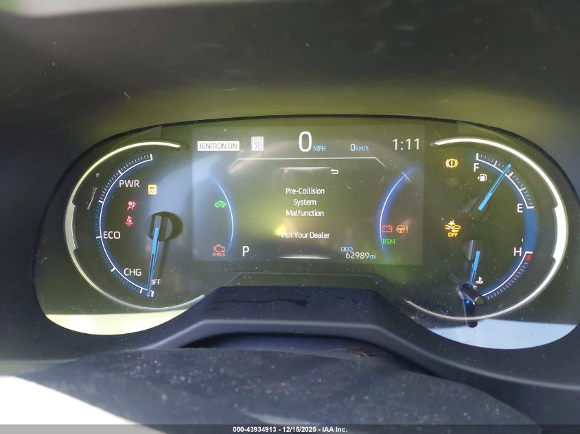 2023 Toyota Rav4 Hybrid Se VIN: 4T3T6RFV7PU119396 Lot: 43934913