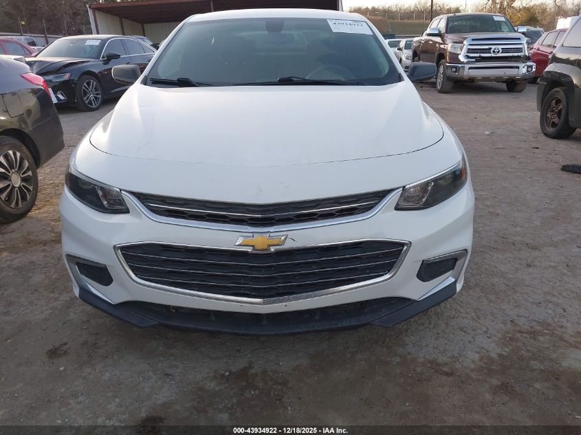2017 Chevrolet Malibu Ls VIN: 1G1ZB5ST5HF184407 Lot: 43934922