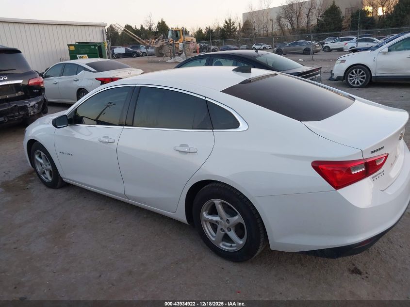 2017 Chevrolet Malibu Ls VIN: 1G1ZB5ST5HF184407 Lot: 43934922