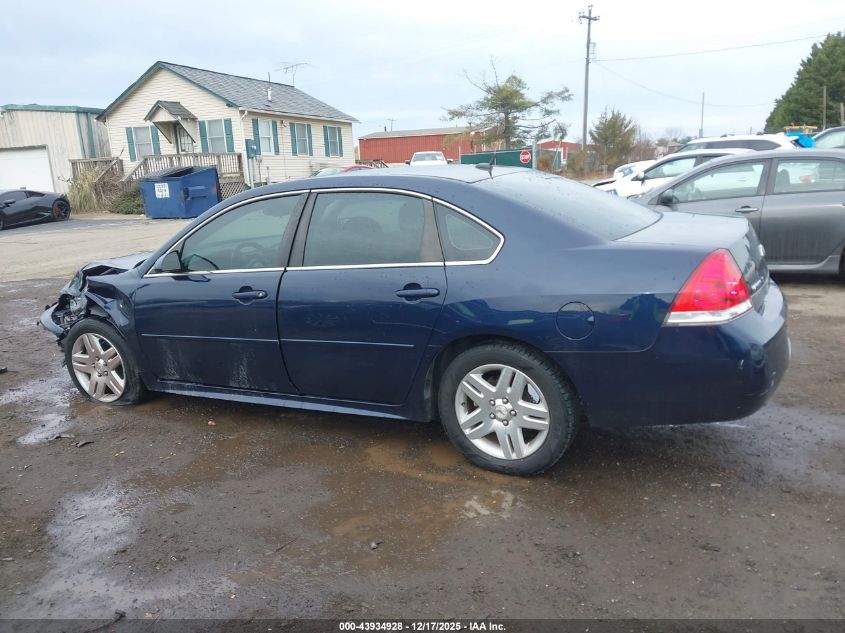 2011 Chevrolet Impala Lt VIN: 2G1WB5EK7B1166978 Lot: 43934928