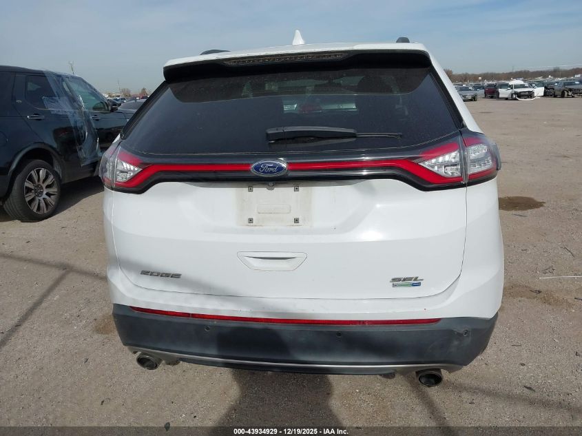 2017 Ford Edge Sel VIN: 2FMPK4J94HBB54195 Lot: 43934929