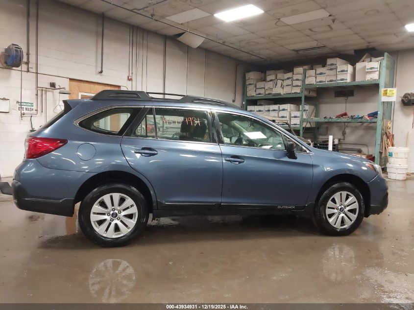 2018 Subaru Outback 2.5I VIN: 4S4BSAACXJ3346361 Lot: 43934931