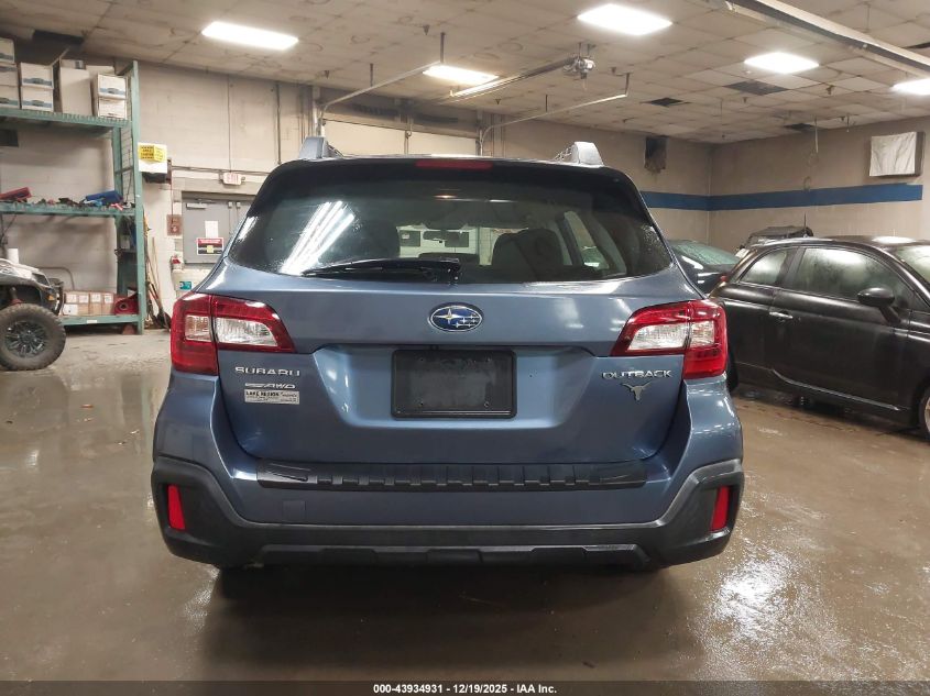 2018 Subaru Outback 2.5I VIN: 4S4BSAACXJ3346361 Lot: 43934931