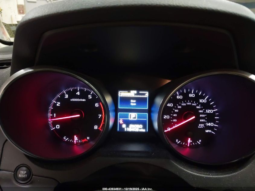 2018 Subaru Outback 2.5I VIN: 4S4BSAACXJ3346361 Lot: 43934931