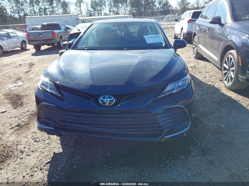 2021 Toyota Camry Le VIN: 4T1C11AK5MU569937 Lot: 43934934