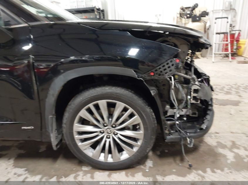 2022 Toyota Highlander Hybrid Platinum VIN: 5TDEBRCH3NS078640 Lot: 43934941