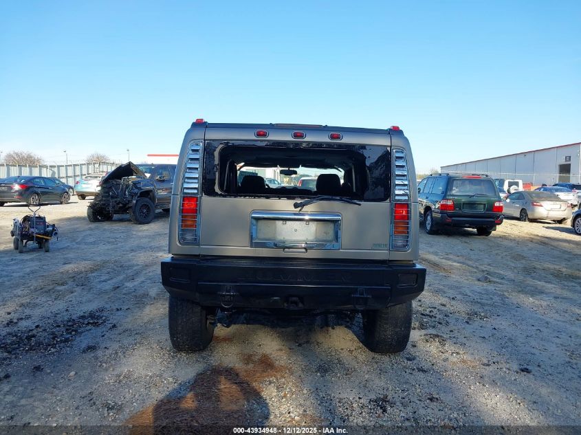 2003 Hummer H2 VIN: 5GRGN23U23H111907 Lot: 43934948