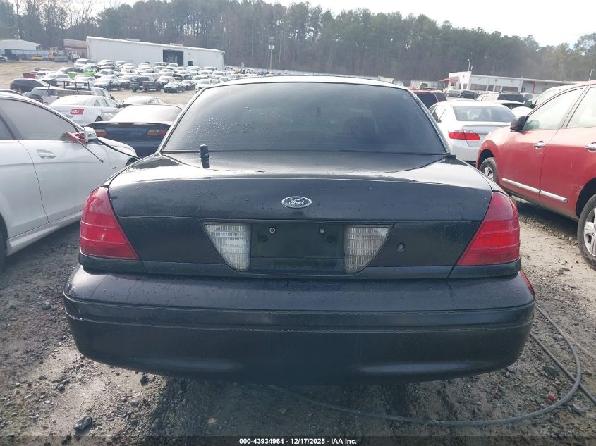 2008 Ford Crown Victoria Police/Police Interceptor VIN: 2FAFP71V78X122656 Lot: 43934964
