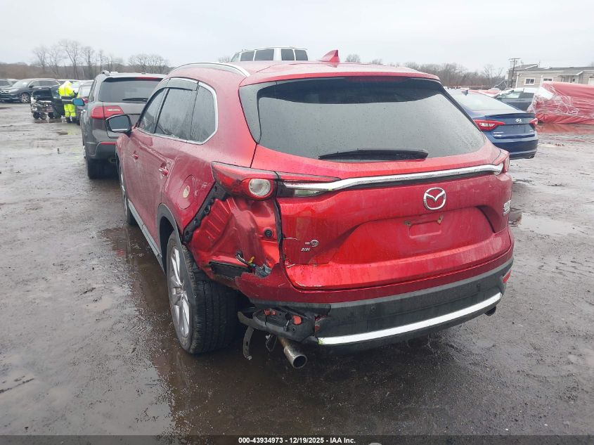 2021 Mazda Cx-9 Grand Touring VIN: JM3TCBDY8M0534439 Lot: 43934973