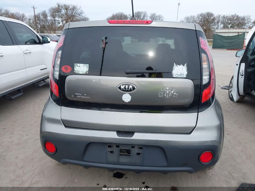 2018 Kia Soul VIN: KNDJN2A25J7569775 Lot: 43934974