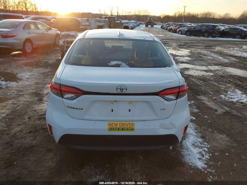 2025 Toyota Corolla Le VIN: 5YFB4MDEXSP305444 Lot: 43934976