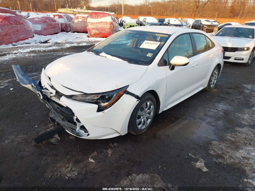 2025 Toyota Corolla Le VIN: 5YFB4MDEXSP305444 Lot: 43934976