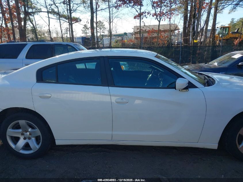 2016 Dodge Charger Police VIN: 2C3CDXAT1GH356681 Lot: 43934993