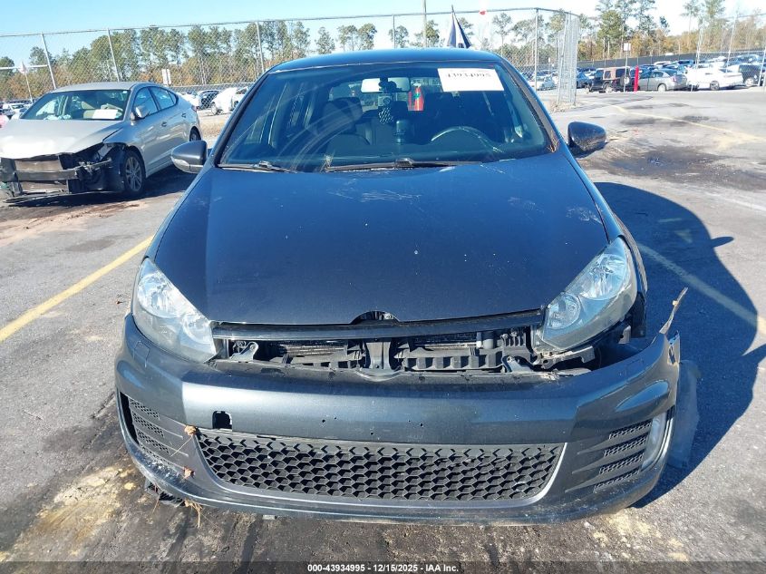 2013 Volkswagen Gti 4-Door VIN: WVWHV7AJ2DW117313 Lot: 43934995